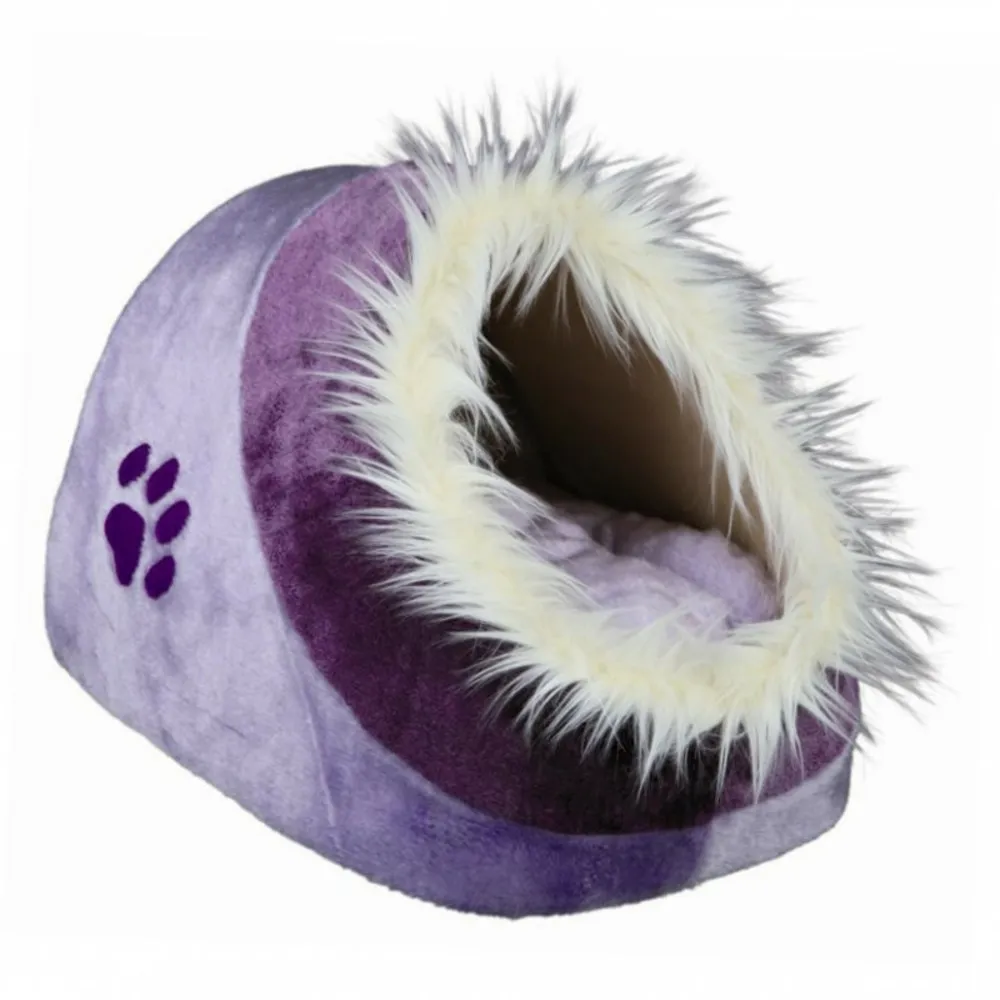 Abri douillet minou mauve
