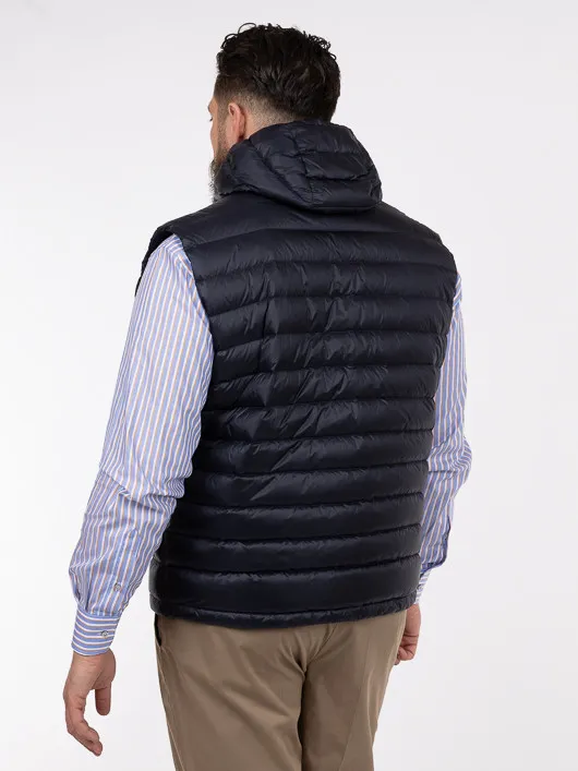Blouson Sans Manches Marine Paul & Shark Grande Taille marine homme grande taille - Capelstore