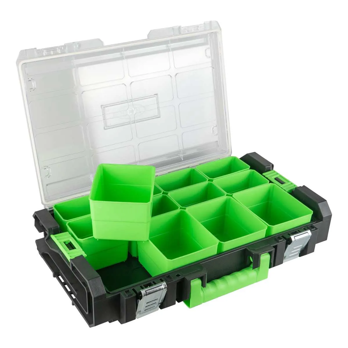 BOÎTE À OUTILS EMPILABLE AVEC ORGANISATEUR: Organisation Efficace pour Bricoleurs