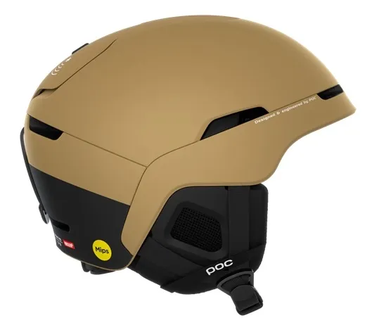 Casque de Ski POC Obex BC MIPS Aragonite Brown Matt