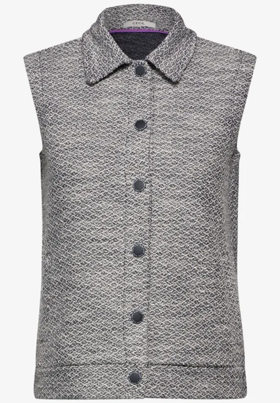 CECIL Gilet bouclette 