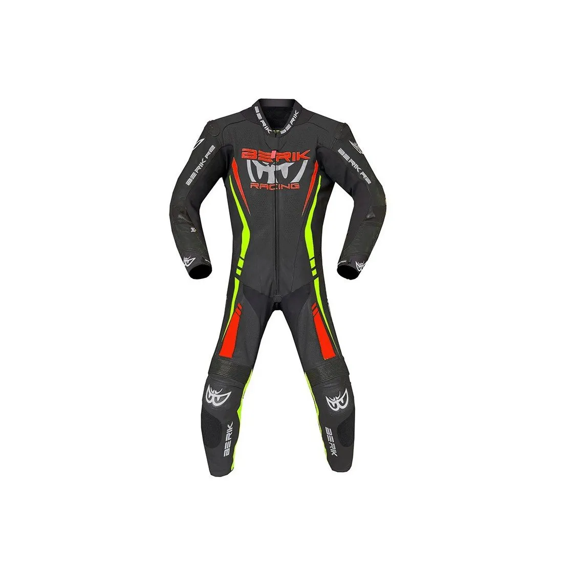Combinaison moto Berik Entry Level 2.0 noir rouge jaune