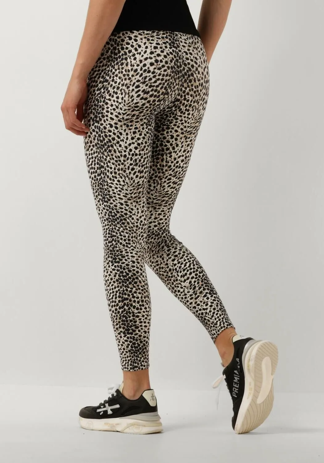 deblon sports legging classic leggings high waistband léopard