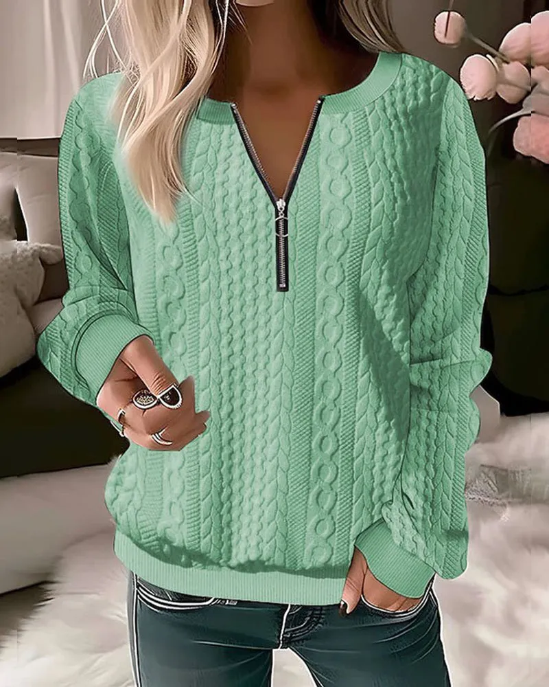 Eden - Sweatshirt Femme Douillet pour un Style Décontracté et Tendance