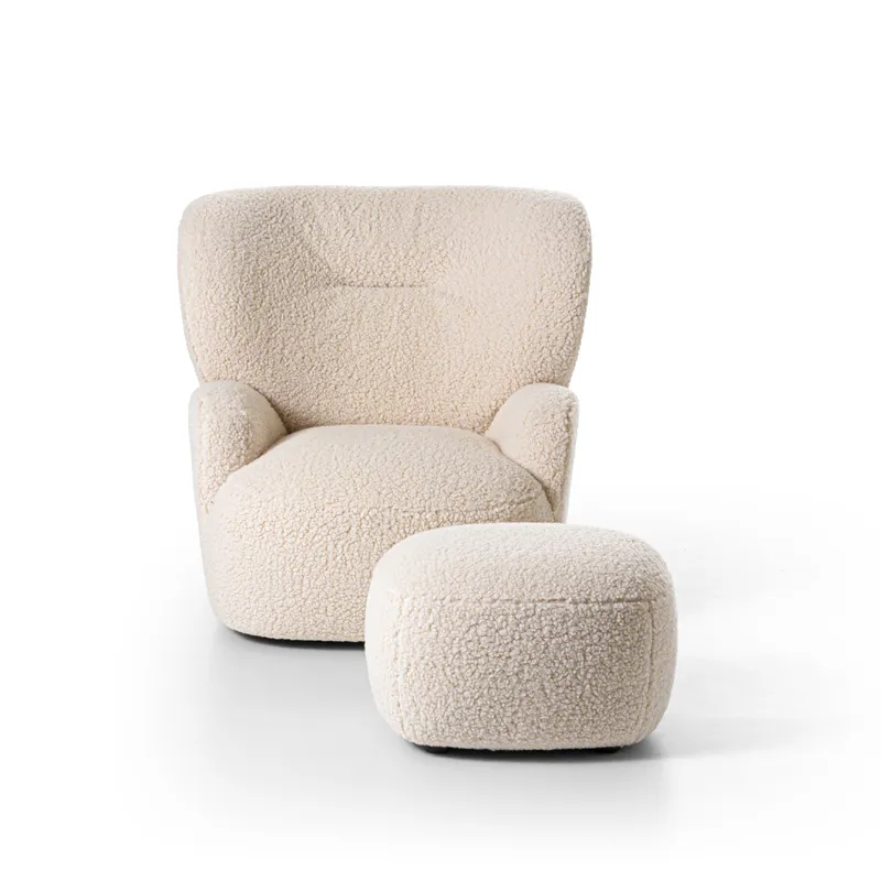 Fauteuil     LOLL 09 G pivotant Bear Polar           GERVASONI