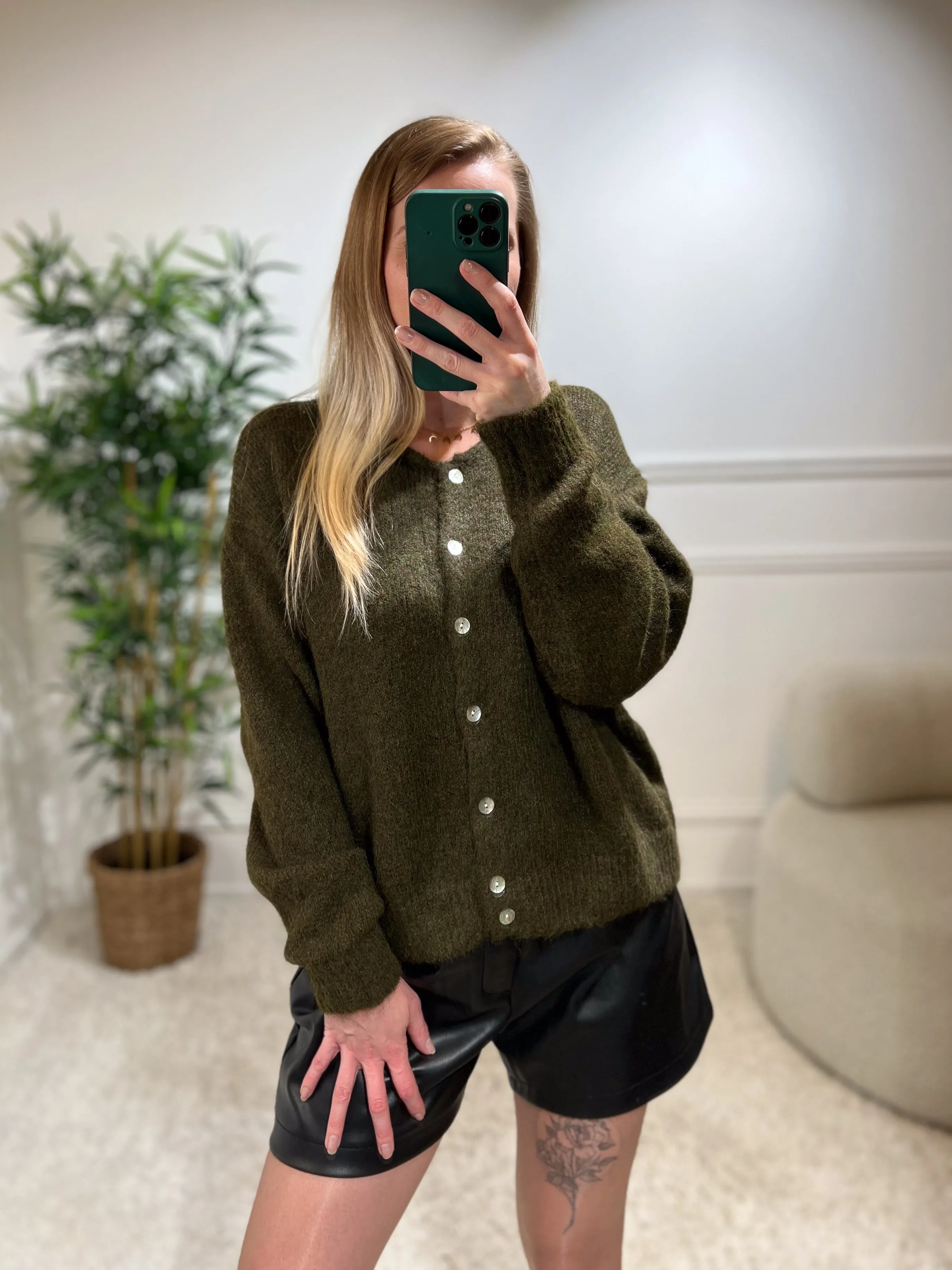 Gilet BETSIE kaki
