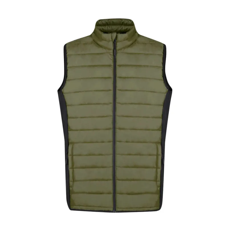 Gilet doudoune sans manche marquage 1 couleur