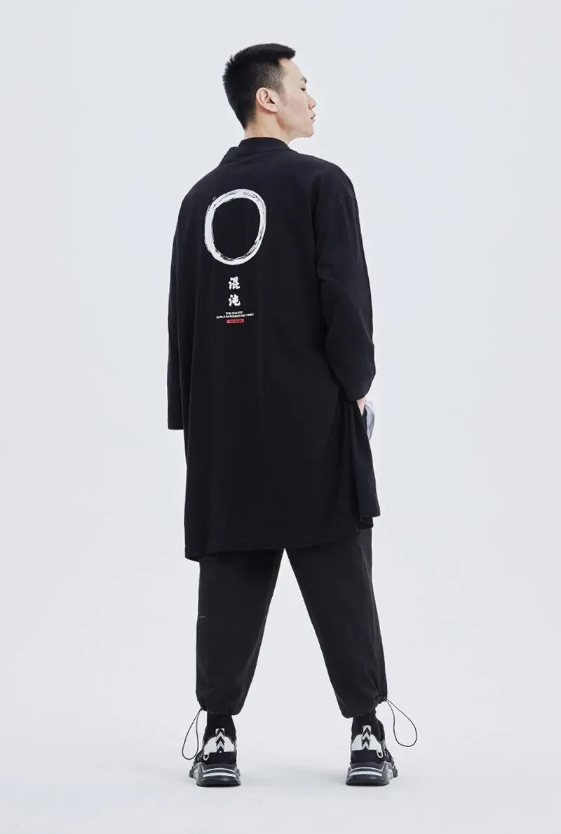Gilet Kimono Long