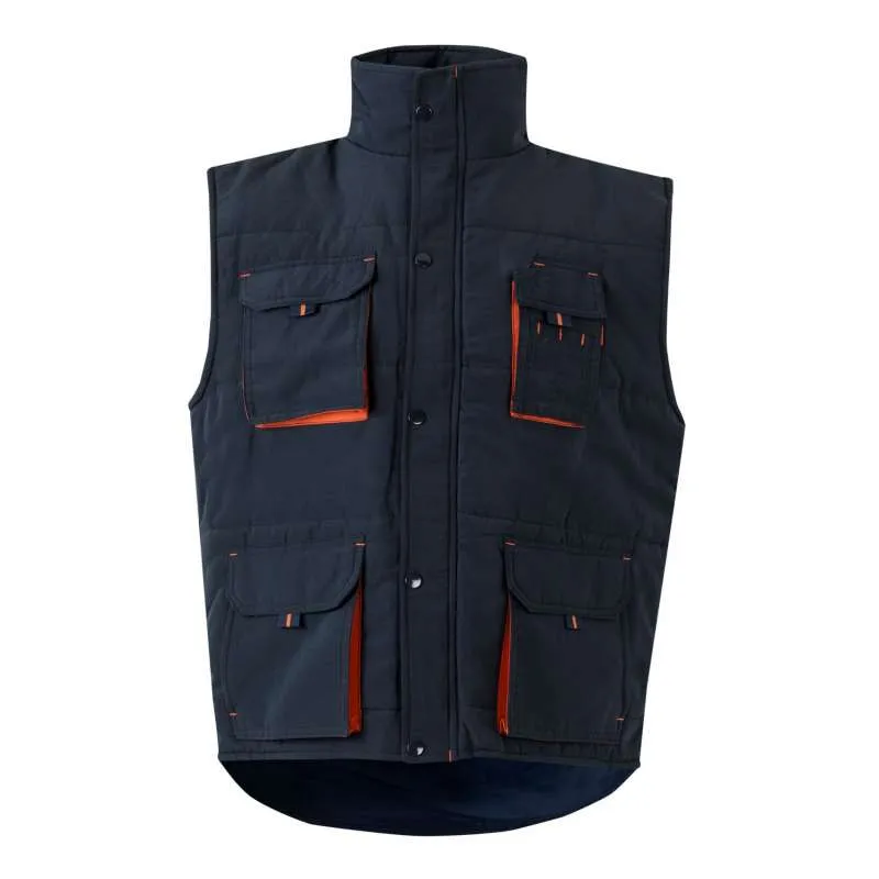 GILET MATELASSÉ BICOLORE
