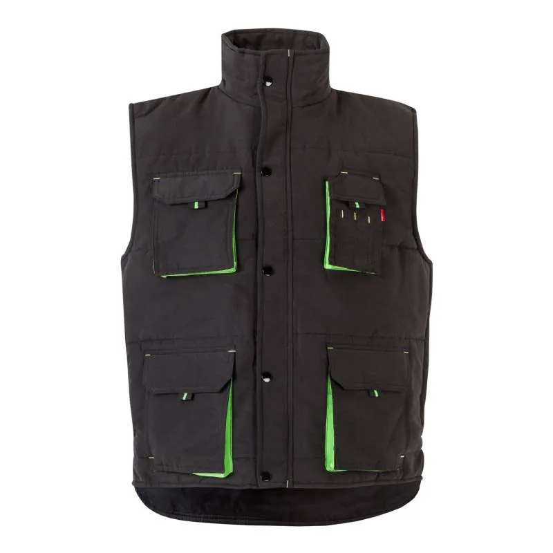GILET MATELASSÉ BICOLORE