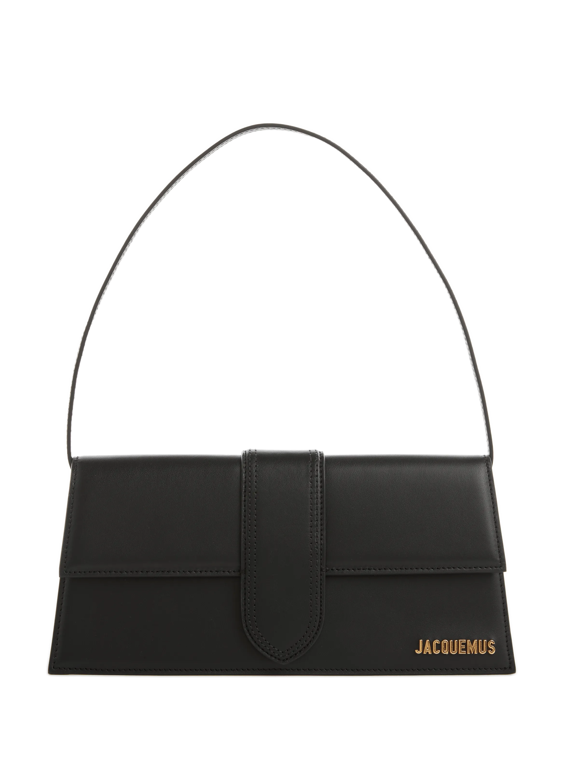 JACQUEMUS  Le Bambino long en cuir - Noir