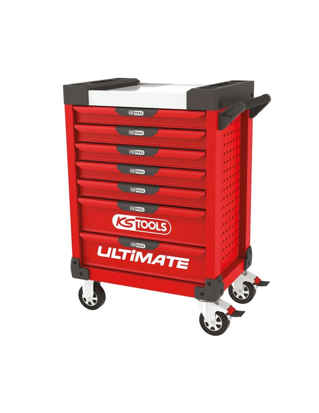 Servante d'atelier 7 tiroirs spéciale Auto équipée de 263 outils KSTOOLS