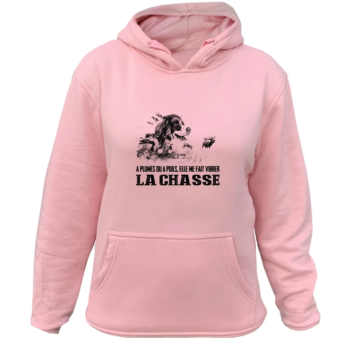 Sweat Chasseresse Springer – Elle me fait vibrer