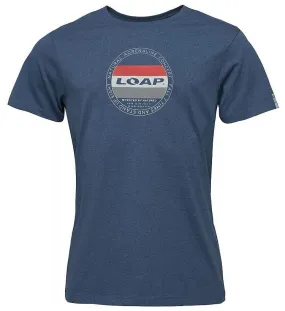 T-shirt Loap Bojar - L27XL/BL Wing Teal Melange - men´s