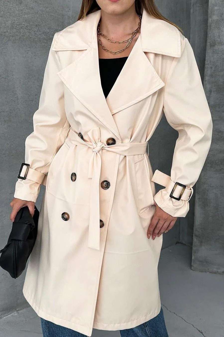 TRENCH-COAT LONG BEIGE